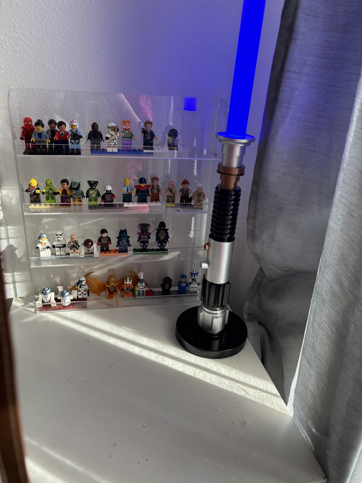 Star Wars lightsaber lamp customer review photo 5